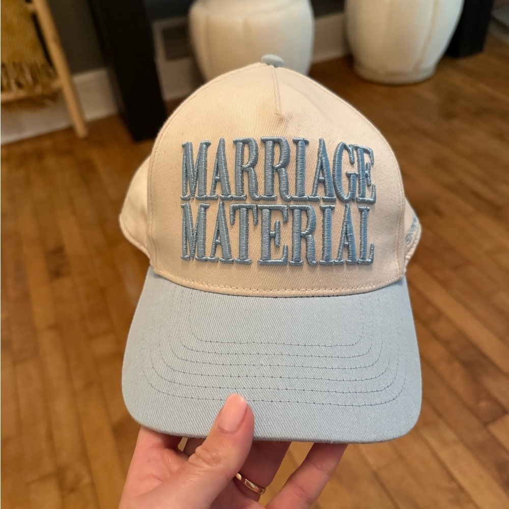 BRIDEMERCH - Marriage Material baseball cap